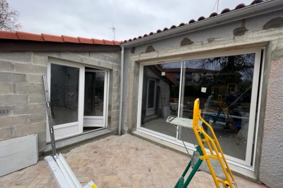 Rénovation et travaux d’agrandissement de maison à Saint-Orens