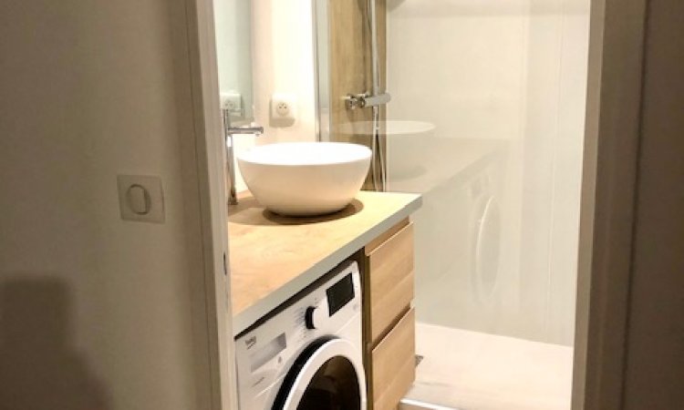 Rénovation et création de salle de bain avec douche à Toulouse